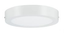 Pavé lumineux LED 220mm 17W 230V blanc mate alu (70642)