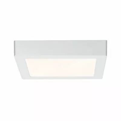 Pav� lumineux LED 220x220mm 12,5W 230V blanc mate alu (70645)