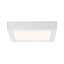 Pav lumineux LED 220x220mm 12,5W 230V blanc mate alu (70645)