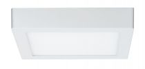 Pavé lumineux LED 220x220mm 12,5W 230V blanc mate alu (70645)