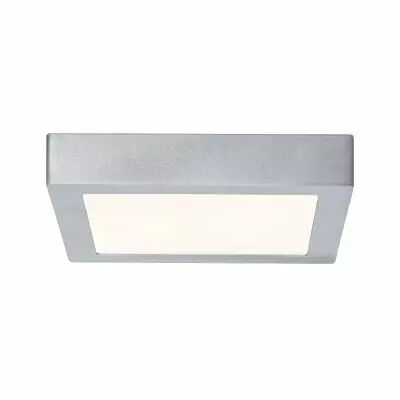Pav� lumineux LED 220x220mm 12,5W 230V chrome mate alu (70649)