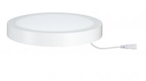 Pavé lumineux LED 300mm 20W 230V blanc mate alu (70643)