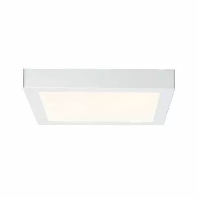 Pav� lumineux LED 300x300mm 15,5W 230V blanc mate alu (70646)