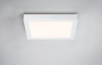 Pavé lumineux LED 300x300mm 15,5W 230V blanc mate alu (70646)