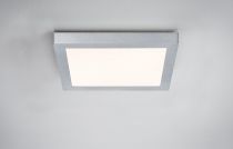 Pavé lumineux LED 300x300mm 15,5W 230V chrome mate alu (70650)