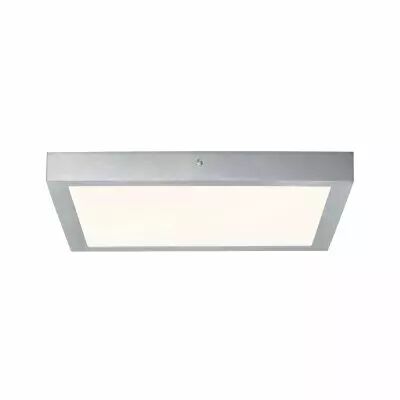 Pav� lumineux LED 400x400mm 20,5W 230V chrome mate alu (70651)