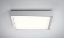 Pavé lumineux LED 400x400mm 20,5W 230V chrome mate alu (70651)