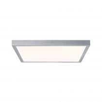 Pavé lumineux LED 600x600mm 26W 230V blanc mate alu (70652)