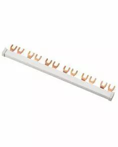 Peigne de raccordement a embout - 2p 63a - 12 module