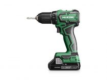 Perceuse-visseuse sans fil, 18V, 55 Nm, coffret HSC II, y compris les accessoires, 2 x 2Ah batteries et chargeur. (HIK-DS18DDQWR