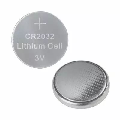 pile bouton - lithium - cr2032 - 3 volts - 225mah