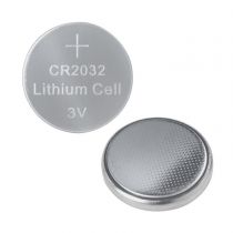 pile bouton - lithium - cr2032 - 3 volts - 225mah