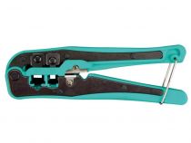 pince à sertir et couper 4p2c, 4p4c (rj10), 6p4c (rj11), 6p6c (rj12), 8p8c (rj45) (VTM468N)