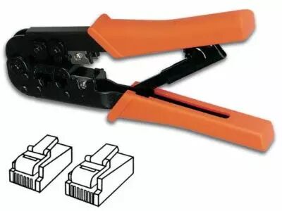 Pince a sertir pour 6p6c, 6p4c, 8p8c (rj12, rj45) (VTM6/8)