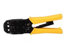 Pince A Sertir Professionnelle Pour Connecteurs Modulaires Rj10 - Rj11 - Rj12 - Rj45 (VTM468PN)
