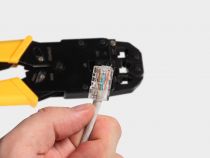 Pince A Sertir Professionnelle Pour Connecteurs Modulaires Rj10 - Rj11 - Rj12 - Rj45 (VTM468PN)