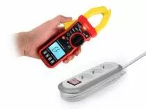 Pince Ampèremétrique - Cat Iii - 600 V - Ncv- 40 Mohm - Avec Fonction Data-Hold (DCM140)