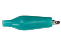 Pince de derivation a gaine isolante 27mm - vert (CM5G)