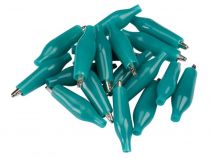 Pince de derivation a gaine isolante 27mm - vert (CM5G)
