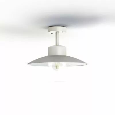 Plafonnier Aubanne N�2 Blanc pur Diffuseur d�poli (101004101)
