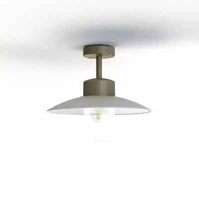 Plafonnier Aubanne N�2 Gr�s Diffuseur d�poli (101004054)