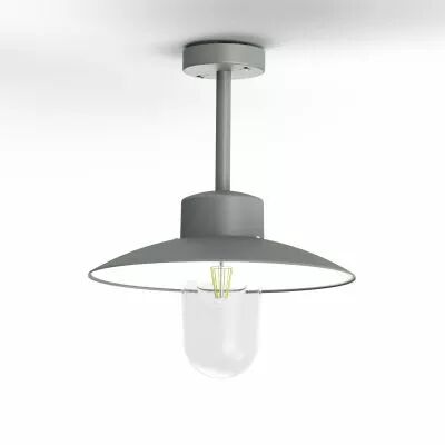 Plafonnier Belcour N�2 Gris m�tal (106004023)
