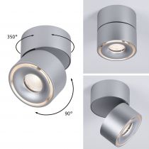 Plafonnier LED Spircle 78mm 8,0W 780lm 230V 3000K Chrome mat (93375)