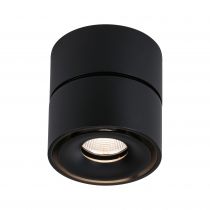 Plafonnier LED Spircle 78mm 8,0W 780lm 230V 3000K Noir mat (93371)