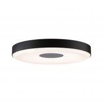 Plafonnier Puric Pane II LED 22W 400mm 3Stepdim Noir/Gris 230V Mét/syn (79518)