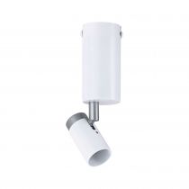 Plafonnier Runa max 1x_W GU10 Blanc/Gris 230V Mtal (79523)