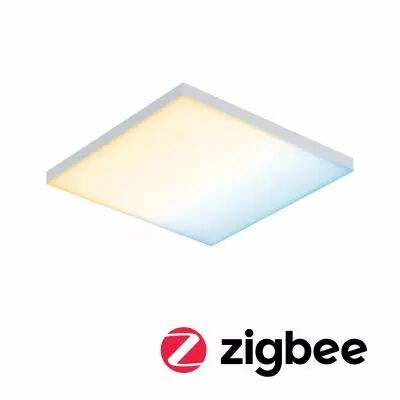 PlafonnierVelora Panneau LED ZB TunW 300x300mm _W Blanc d�poli 230V M�tal (79825)