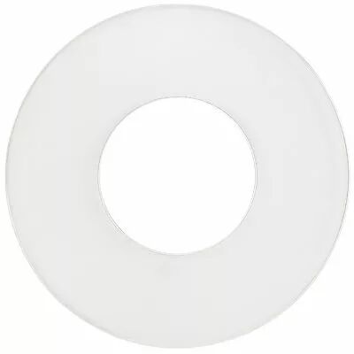 Plaque 1 poste en verre blanc pour prise 2P+T (DSR 00-00-0-00-Z-1-30)