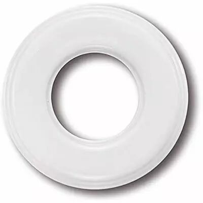 Plaque 1 poste Garby Colonial � 100x12mm Porcelaine blanche (31801172)