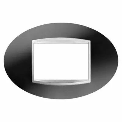 Plaque art - en technopolym�re - 3 modules - noir - chorus