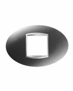 Plaque art - en technopolym�re - 4 modules - noir - chorus