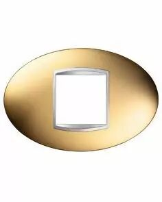 Plaque art - en technopolym�re m�tallis� - 2 modules - or - chorus