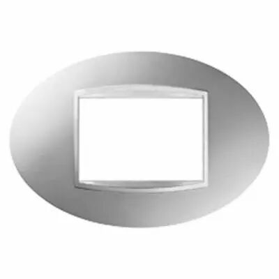 Plaque art - en technopolym�re verni - 3 modules - titane - chorus
