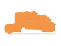 Plaque d\'extrémité et intermédiaire de 0,8 mm d\'épaisseur, orange (WG20037692)