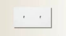 Plaque de finition double en corian pour mécanismes à leviers - Font Barcelona 5.1, BRIDGE