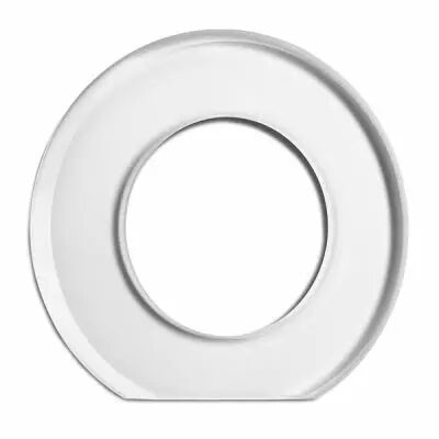 Plaque de finition ext�rieur verre pour composants avec corps central (100613)