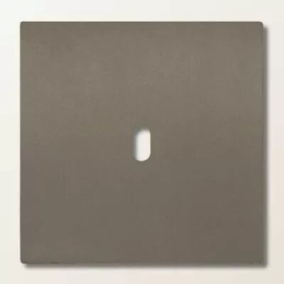 Plaque de finition simple en aluminium marin pour m�canismes � leviers - Font Barcelona 5.1, BRIDGE