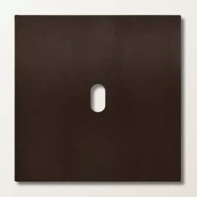 Plaque de finition simple en bronze vieilli pour m�canismes � leviers - Font Barcelona 5.1, BRIDGE