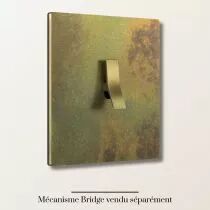 Plaque de finition simple en laiton marin pour mécanismes à leviers - Font Barcelona 5.1, BRIDGE