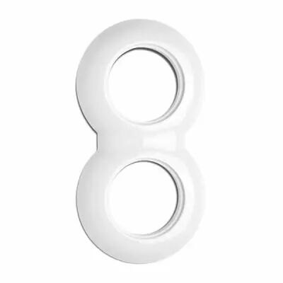 Plaque double porcelaine (173090)