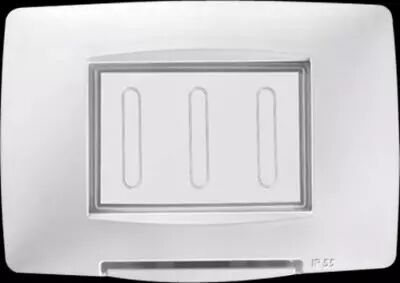 PLAQUE �TANCHE 4P IP55 BLANC