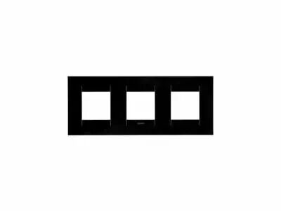PLAQUE GEO INT. 2+2+2P H NOIR TONER