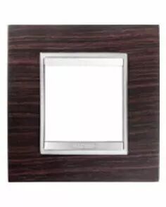 Plaque lux -  en technopolym�re fa�on bois - 2+2+2 modules horizontal - wengu� - chorus