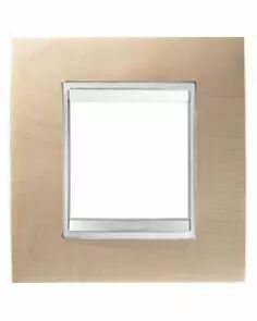 Plaque lux -  en technopolym�re fa�on bois - 2 modules - �rable - chorus