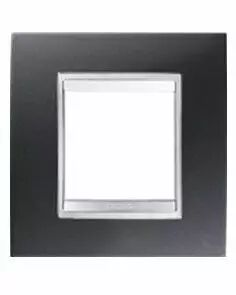 Plaque lux -  en technopolym�re verni - 2 modules - ardoise - chirus