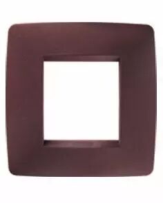 Plaque one - en technopolym�re verni - 2+2 modules horizontal - rubis - chorus